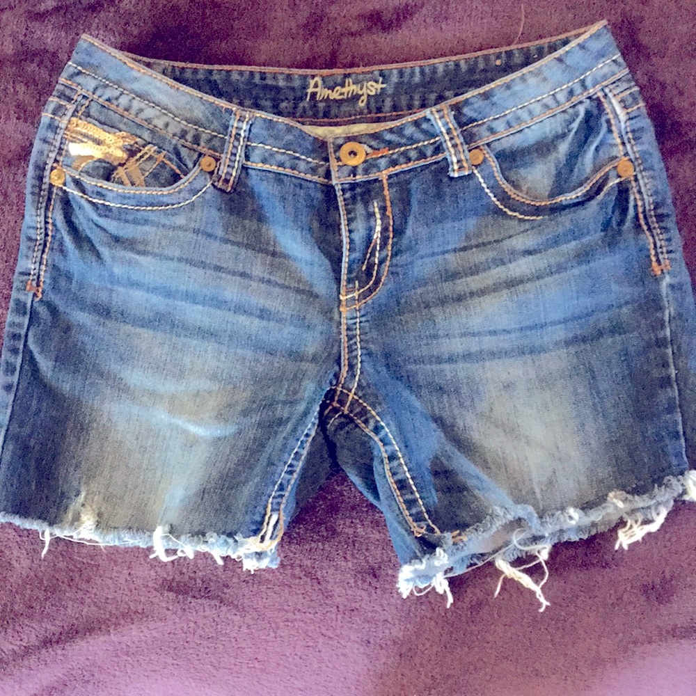 Amethyst Jean Shorts EUC Size 13